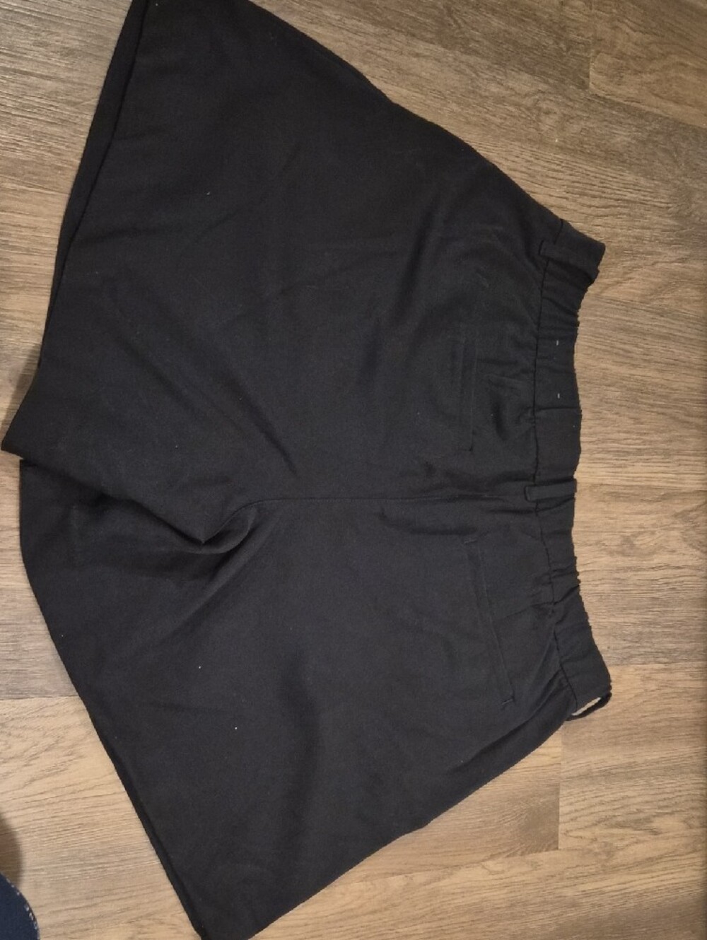 American Eagle Outfitters Black Pleated Skort Shorts - Picture 7 of 14